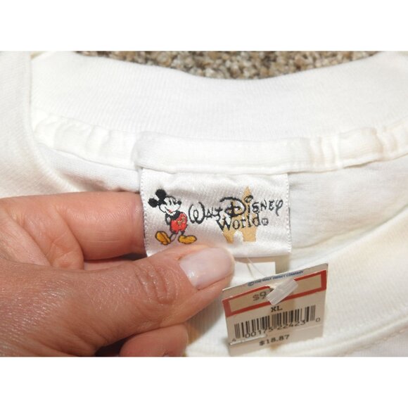 NWT Vintage 1999- 2000 Disney New Year's Eve & Happy New Year T-Shirt XL #1 - Picture 4 of 7
